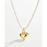 925 Silver Heart Women's Necklace