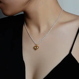 925 Silver Heart Women's Necklace