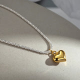 925 Silver Heart Women's Necklace