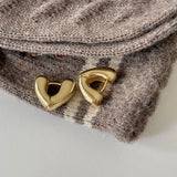 925 Silver V Letter Stud Earring for Women Minimalist Jewelry Gift