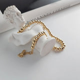 Silvology Sterling 4MM Round Bead Bracelet for Women