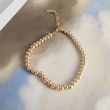 Silvology Sterling 4MM Round Bead Bracelet for Women
