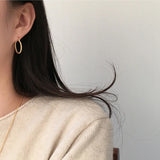 Sterling 925 Silver Twist Grain Hoop Earrings 2.5MM X 15MM /20MM