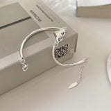 S925 Sterling Silver Love Bracelet Wedding Party Jewelry