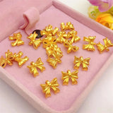 18K Bow Pendant for Women DIY Pendant Wedding Birthday Pendant