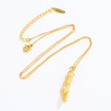 18K Tiger Pendant Necklace for Men Wedding