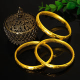 Yellow Plated Gypsophila Bracelet for Women