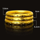 Yellow Plated Gypsophila Bracelet for Women