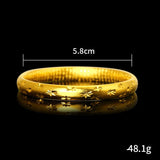 Yellow Plated Gypsophila Bracelet for Women