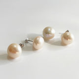 925 Silver Alien Baroque Pearl Earrings For Women