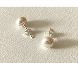 925 Silver Alien Baroque Pearl Earrings For Women