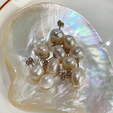 925 Silver Alien Baroque Pearl Earrings For Women