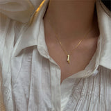 925 Silver Diamond Necklace Irregular Clavicle Chain Wedding Jewelry