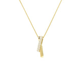 925 Silver Diamond Necklace Irregular Clavicle Chain Wedding Jewelry
