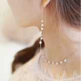925 Silver Multi-Zircon Pendant Choker Necklace Set NK047