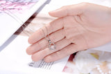 925 Silver Zirconia Pendant Necklace S-n201