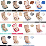 Jewel Case Storage Box Home Travel Earrings Ring Organizer