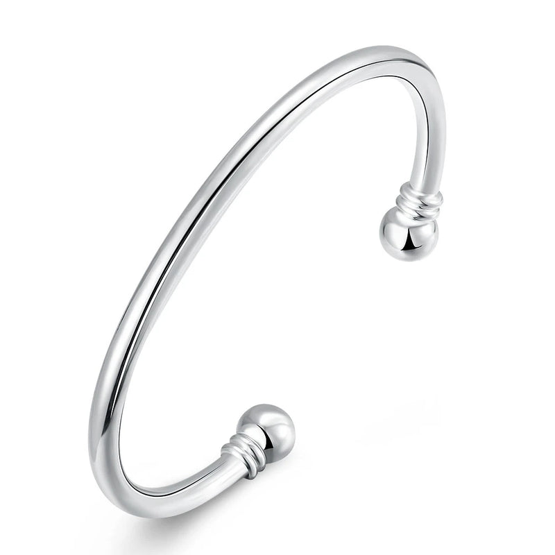 Stylish 925 Silver Bracelet For Women Charm Jewelry