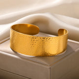 Stainless Steel Bracelet For Women Rhombus Cuff Jewelry
