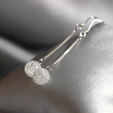 Bead Ear Wire Sterling Silver Earrings for Women
