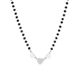 Crystal Heart Short Choker Necklace Women's Jewelry