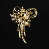 Bow-knot Brooch Jewelry For Women/men Metal Scarf Wedding Gift