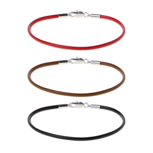 Braided String Bracelets Kabbalah Street Style Lobster Clasp Charm DIY