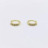 C Shape Clip Earrings Copper Plated Ear Cuffs Wedding Accessories