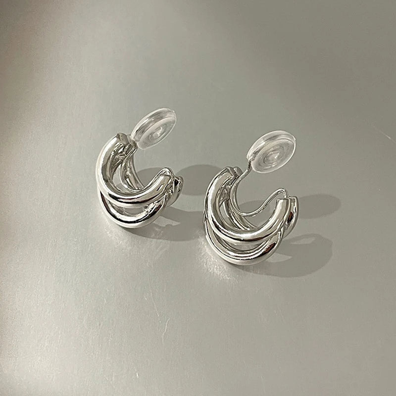 Irregular Geometric Ear Cuffs Vintage Jewelry Accessories
