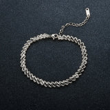 Stainless Steel Wire Leg Chain Anklet for Women
