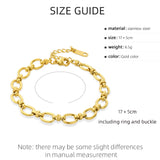 Titanium Steel Chain Bracelet for Women