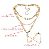 Chain Link Lock Necklace Pendant Women Goth Jewelry Party Punk Long Necklace