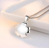 Cherry Blossoms Flower Pendant Necklace 925 Sterling Silver Choker Gift