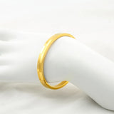 Classic Women Bangles Stainless Steel Plating 18K Grid Bracelets