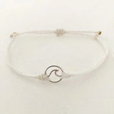 Classic Rope Bracelet Geometric Pendant Adjustable Bangle