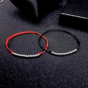 Couple Anklet Silver 925 Beaded Jewelry Autumn Anklet Ankle Bracelet