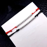 Couple Anklet Silver 925 Beaded Jewelry Autumn Anklet Ankle Bracelet