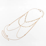 Sexy Sequin Body Chain Necklace for Women Beach Bikinis Nightclub Jewelry