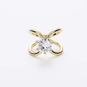 Cross Crystal Scarf Clip for Women Scarves Buckle Holder Shawls