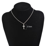 Silver Chain Choker Necklace Women Bohemian Metal Jewelry