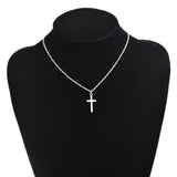 Silver Chain Choker Necklace Women Bohemian Metal Jewelry