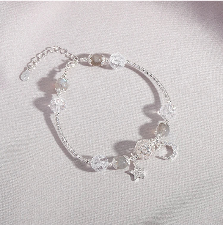 Moonstone Bracelet Couple Gift Women Bracelets Hand Chain Bangles Jewelry