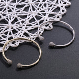 Women's Zircon Cuff Bangle Jewelry Accessory