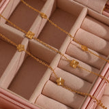 Sunburst Textured Charm Chain Bracelet for Women