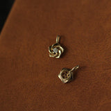 925 Silver Necklace Flower Pendant Fine Jewelry All-Matched