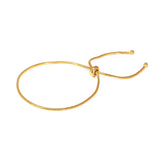 925 Silver Snake Bone Bracelet Women's Adjustable Chain Minimalist Jewelry