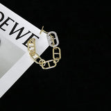 Diamond Hip-hop Necklace Exaggerated Thick Chain Clavicle Jewelry