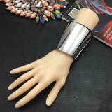 Alloy Cuff Bracelets Women Statement Jewelry Big Bangle Manchette