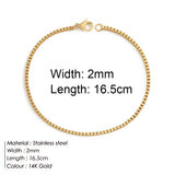 Adjustable Stainless Steel Bracelet Snake Chain Bangle