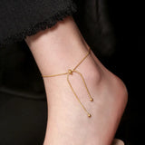 Titanium Steel Pull-out Bracelet Snake Chain Bangle for Men Women